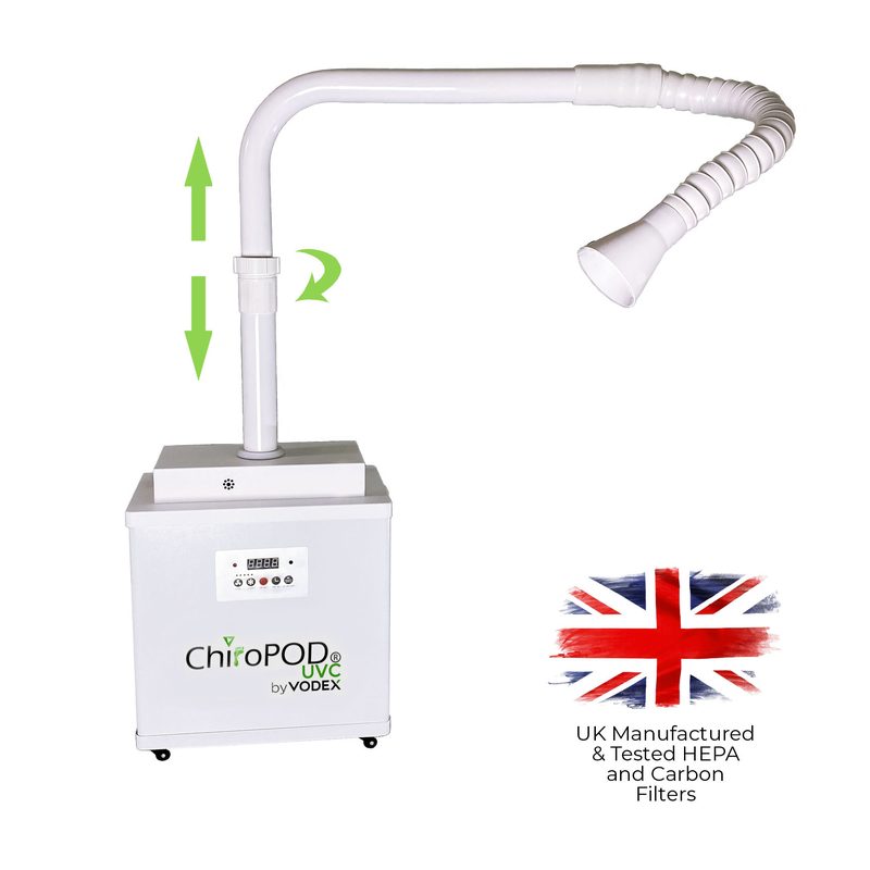 Vodex ChiroPOD UVC podiatry & chiropody dust extraction unit